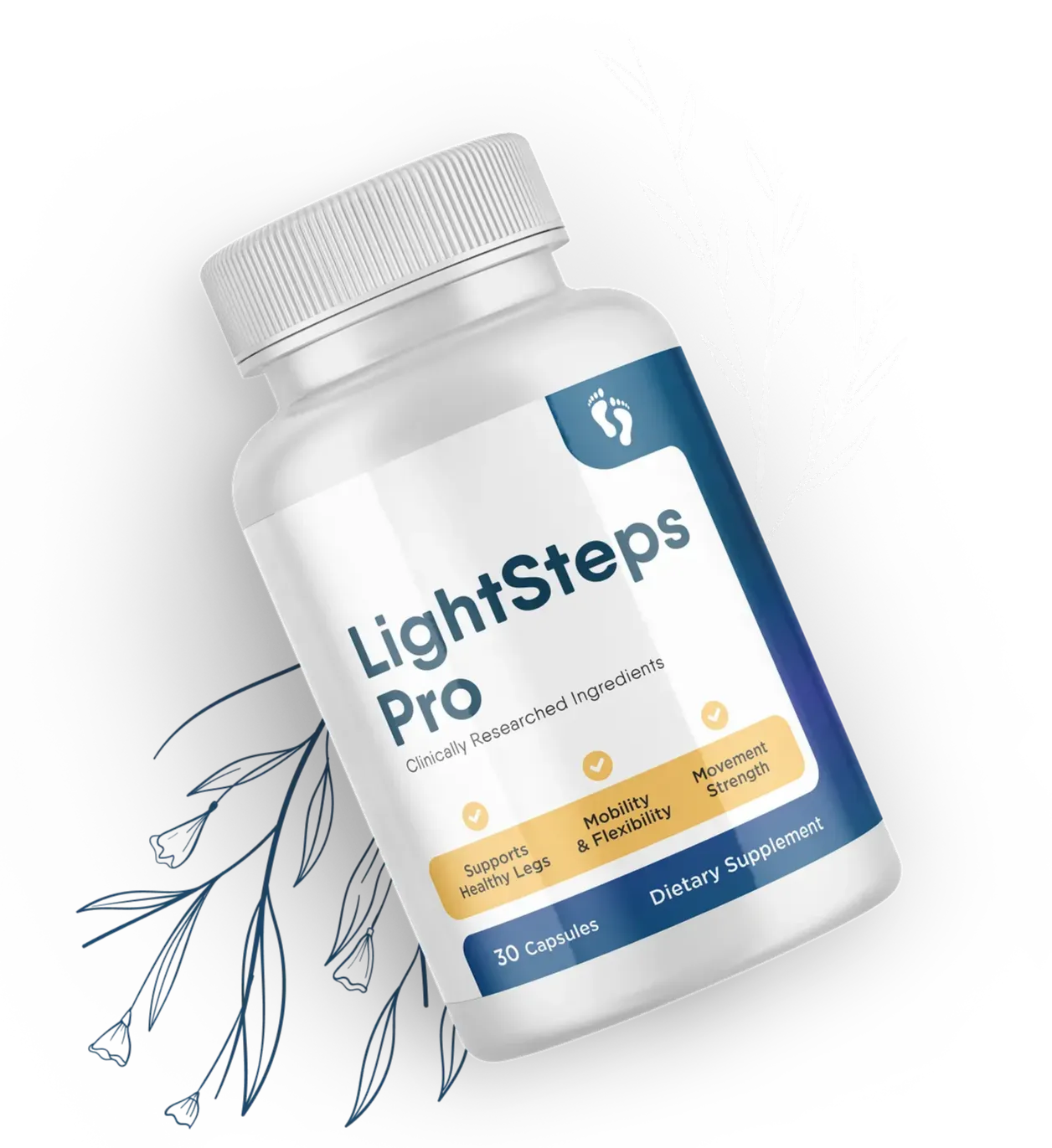 LightSteps Pro — one capsule daily for AVP-balanced fluid regulation